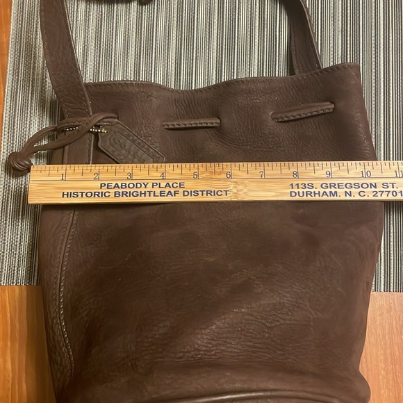 Pristine Brown Suede Coach Vintage Bucket Bag - Picture 9 of 9